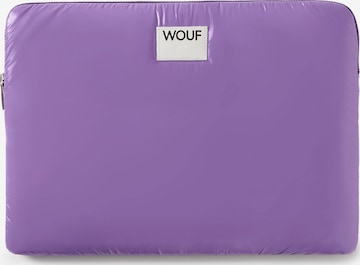 Wouf Laptoptasche 'Glossy' in Lila: Vorderseite