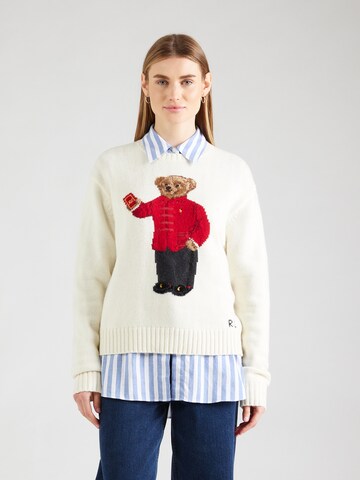 Polo Ralph Lauren Pulover | bela barva: sprednja stran