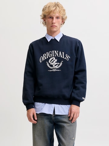 Felpa 'JORFREDERIKSBERG' di JACK & JONES in blu: frontale