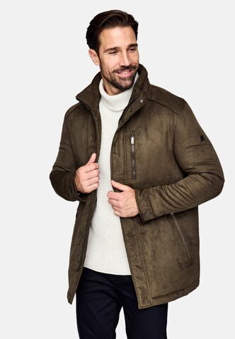 CABANO Between-Season Jacket 'Passetta' in Green: front