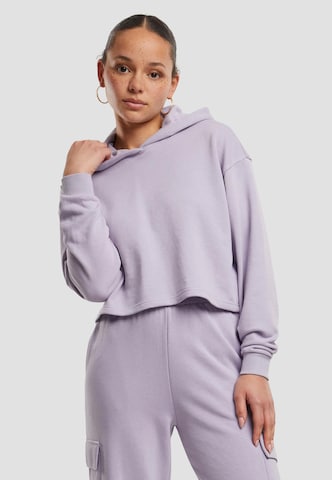 Urban Classics Sweatshirt in Purple