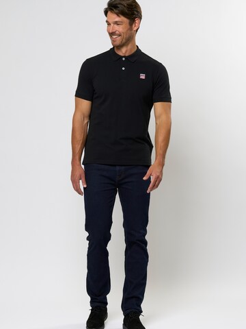 Coupe regular Chemise ' Mike ' VINSON en noir