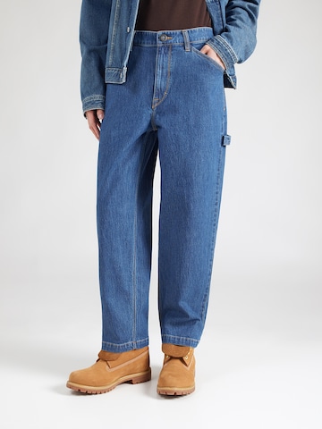 zils Volcom Vaļīgs piegriezums Džinsi 'KRAFTSMAN II': no priekšpuses