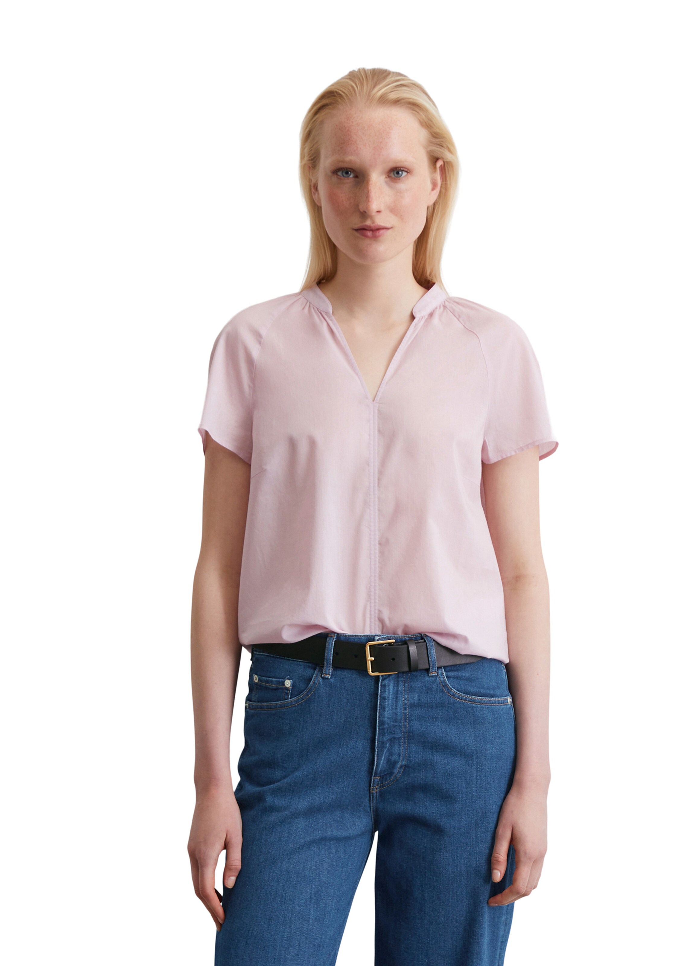 Marc O'Polo Bluse in Lila: Vorderseite