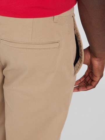 TOM TAILOR DENIM Regular Chino trousers in Beige