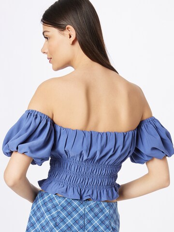 Abercrombie & Fitch Bluse 'CHASE' in Blau