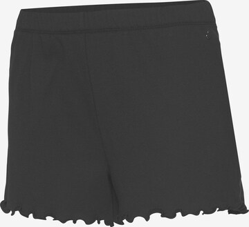 Pantaloni de pijama de la s.Oliver pe negru