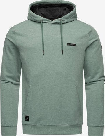 Ragwear Sweatshirt 'Petyo' in Green: front