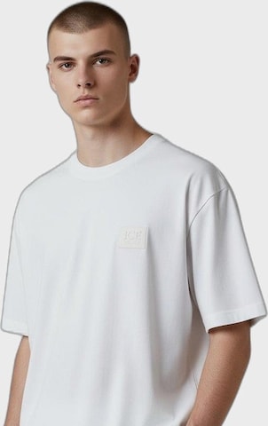 T-Shirt ICEBERG en blanc : devant
