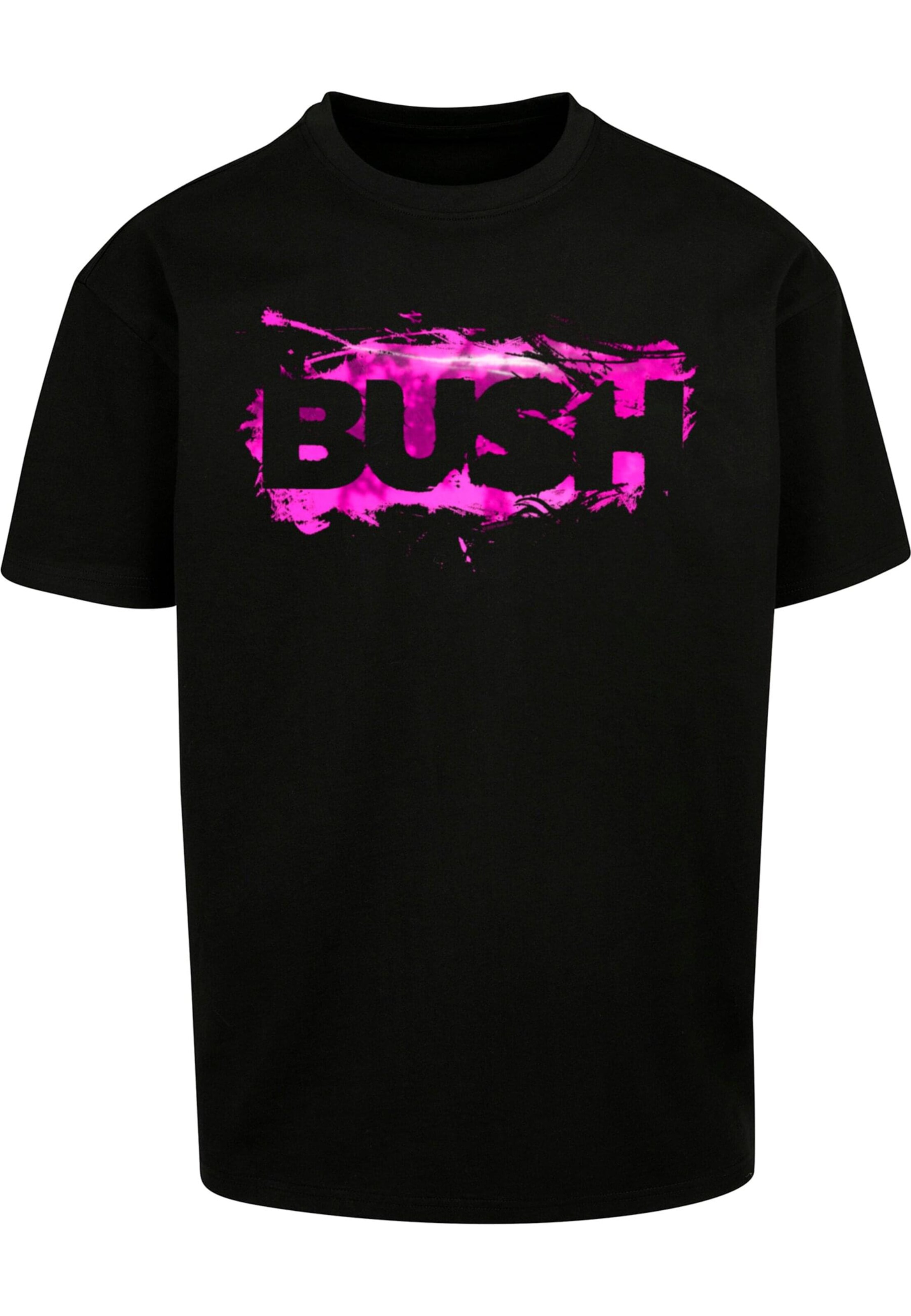 Merchcode Shirt 'Bush' in Schwarz: Vorderseite