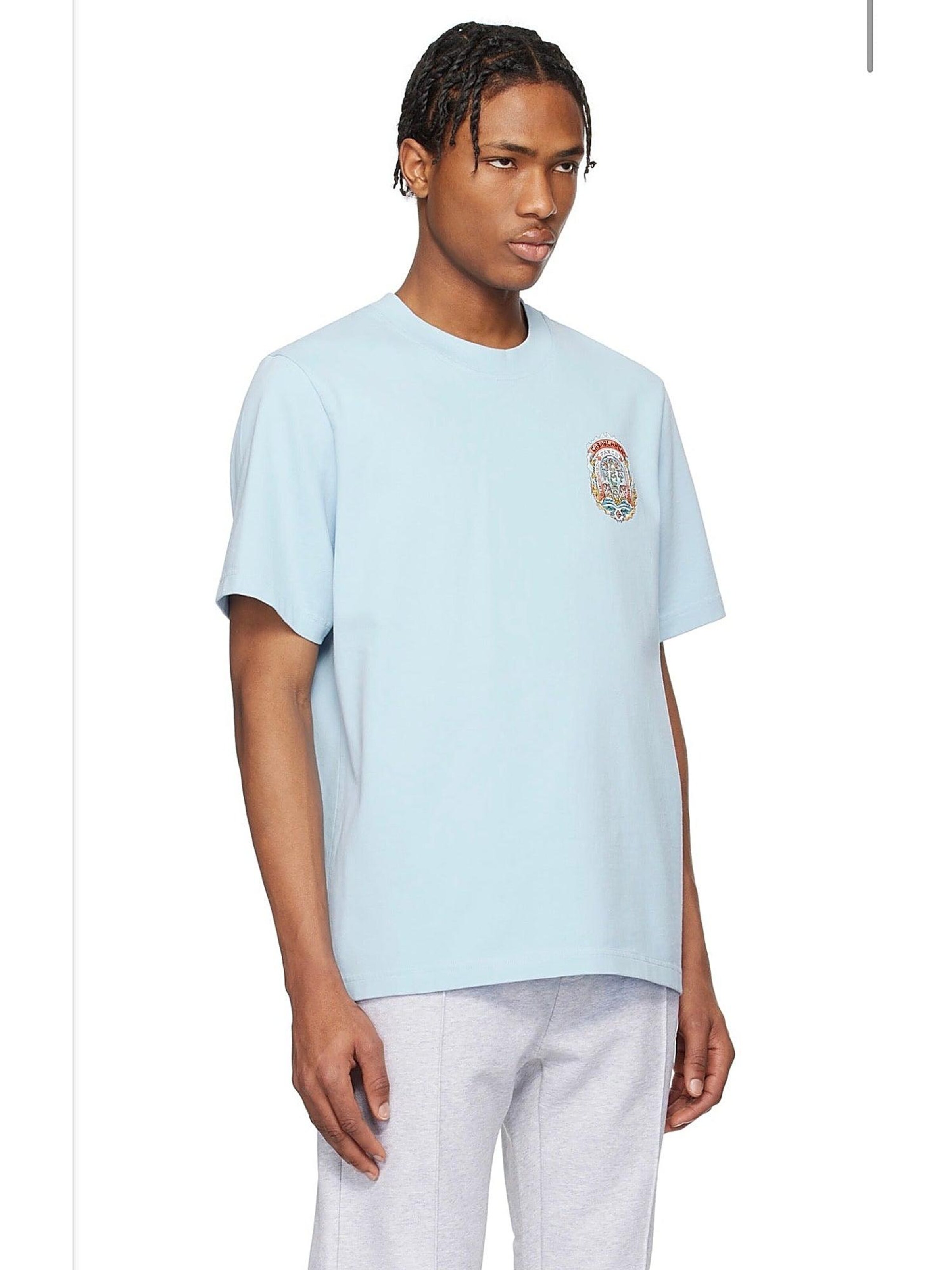 T-Shirt Casablanca en noir