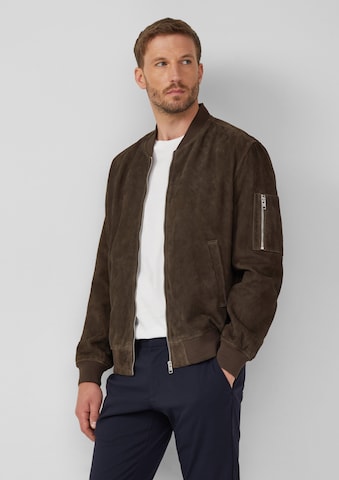 s.Oliver BLACK LABEL Between-season jacket in Brown: front