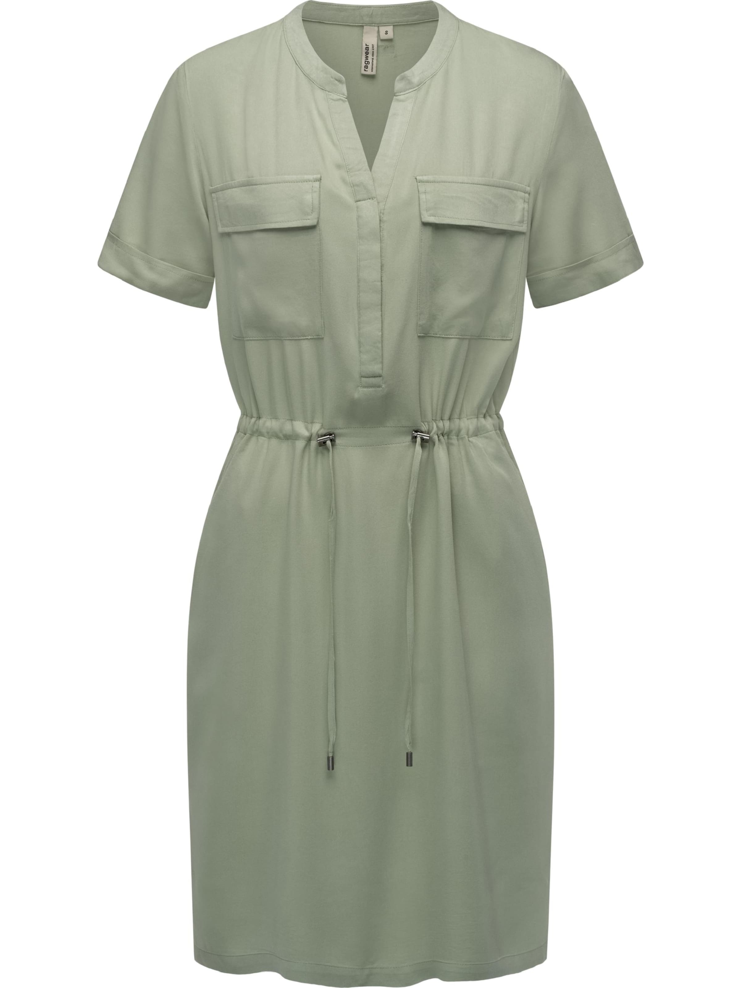 Ragwear Μπλουζοφόρεμα 'Roisana' σε πράσινο: μπροστά