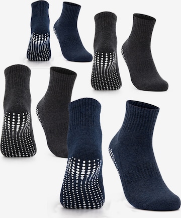 Occulto - Calcetines deportivos 'Stopper Andi' en azul: frente