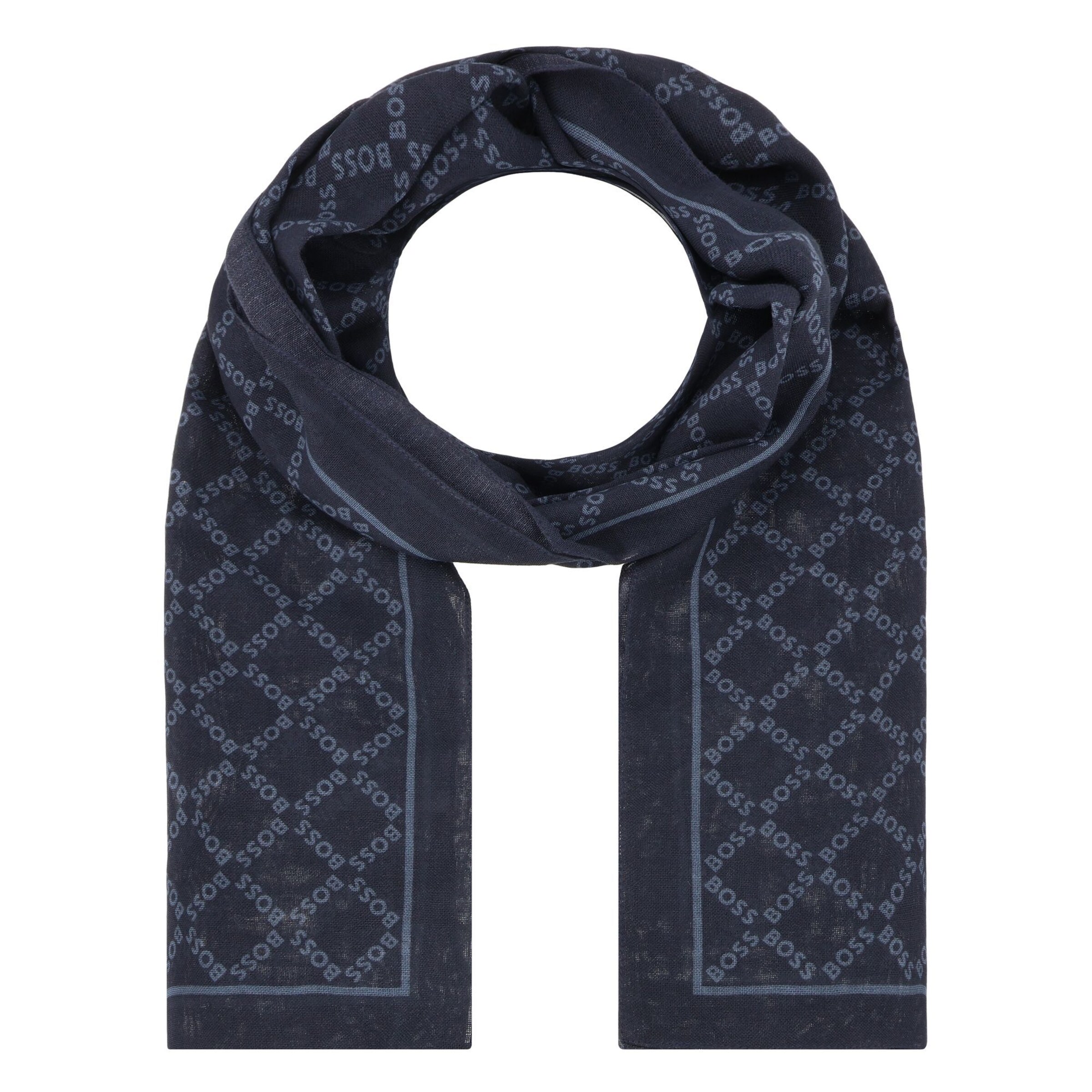 BOSS Doek 'Orald' in Blauw: voorkant