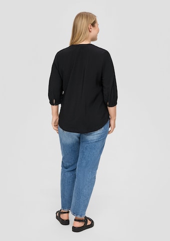 s.Oliver Red Label Plus Blouse in Black