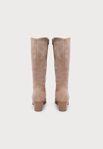 Bottes de cowboy Hailys en beige