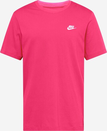 Nike Sportswear Tričko 'Club' – pink: přední strana