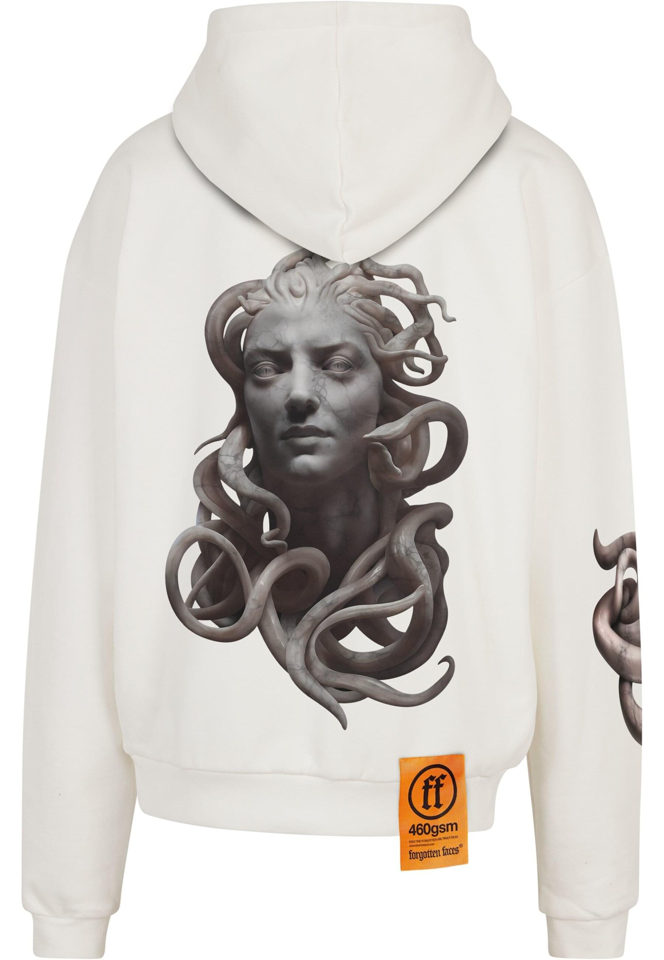 Forgotten Faces Sweatshirt 'Medusa' in Weiß