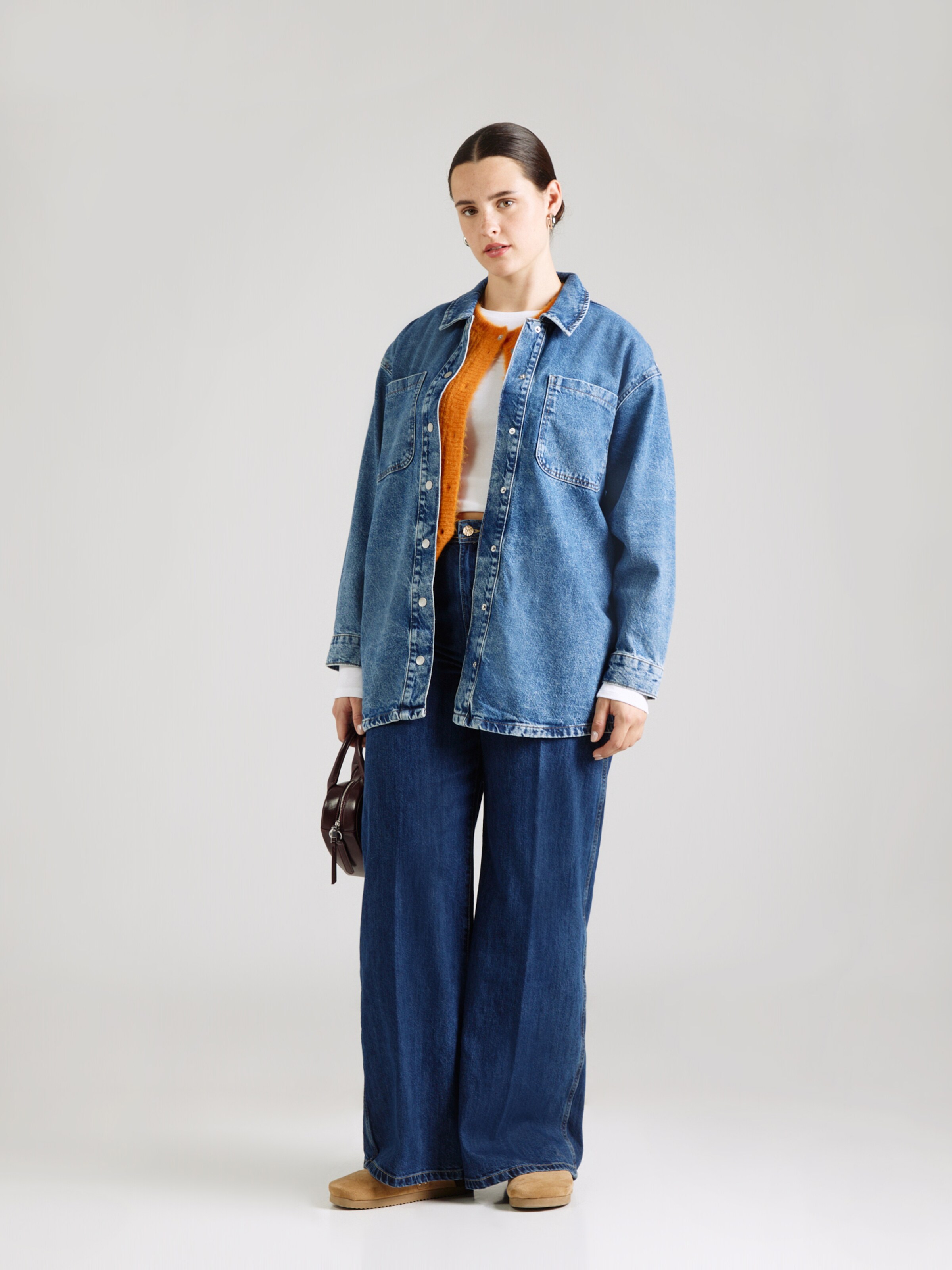 mavimoon/Oversize Denim Jacket ,カテゴリ | LICEULTUDORVLADIMIRESCU.RO
