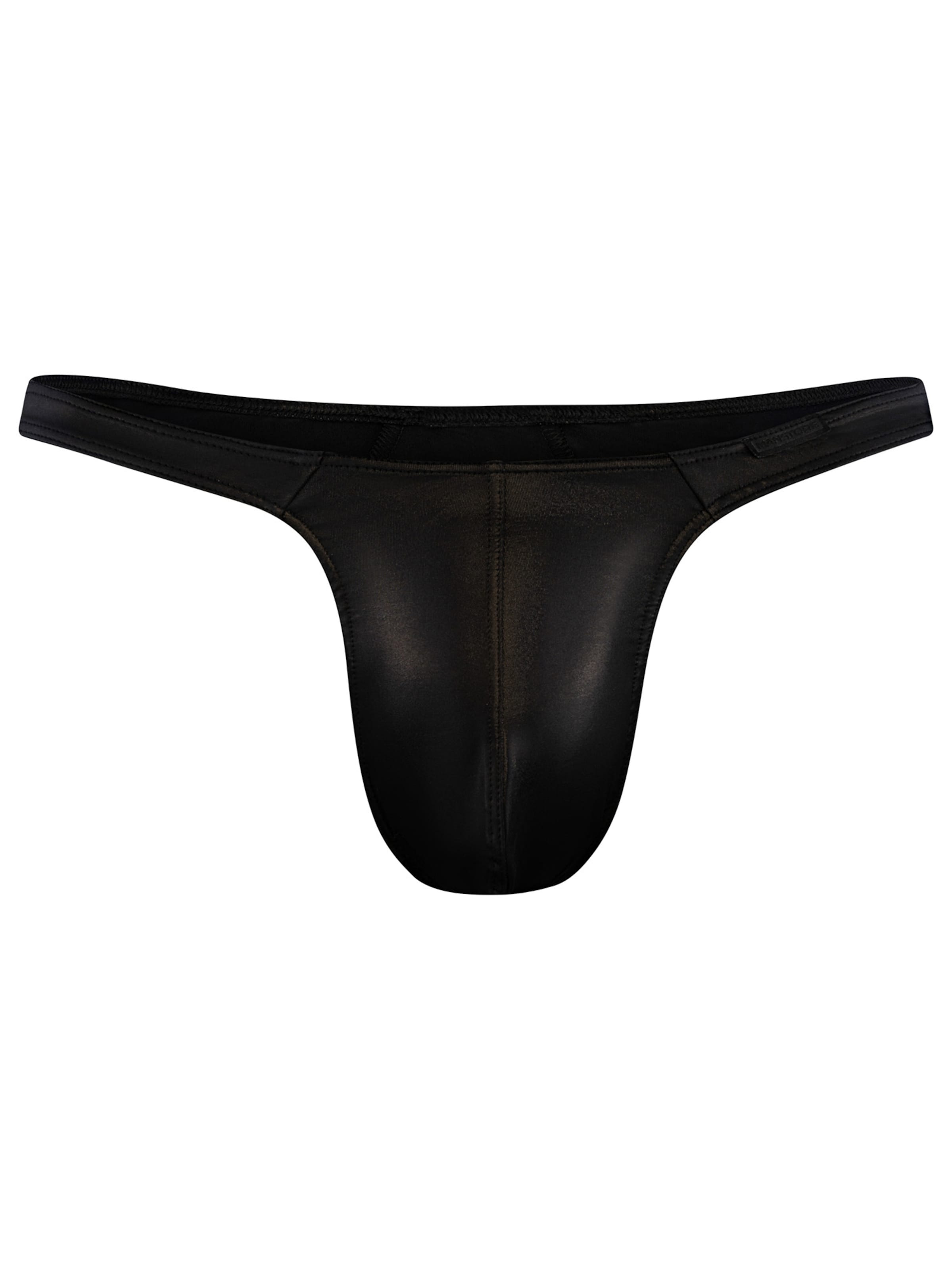 Manstore Panty '  Tower String 2614M' in Black: front
