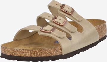 Saboți 'Florida' de la BIRKENSTOCK pe maro: față