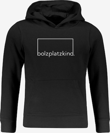 Bolzplatzkind Sweatshirt in Black: front