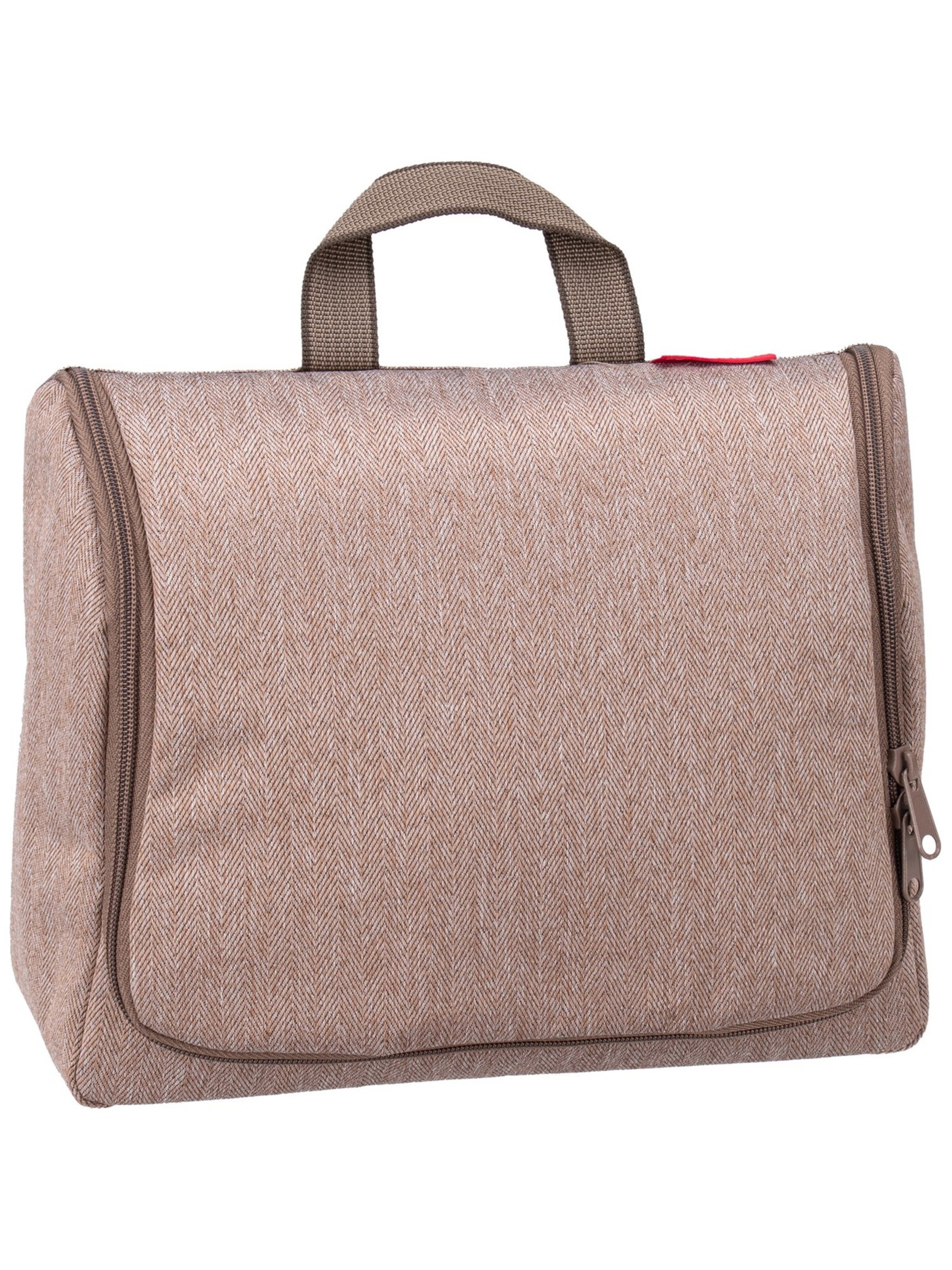 REISENTHEL Laundry Bag ' Toiletbag XL ' in Beige: front