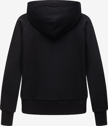 Ragwear Zip-Up Hoodie 'Taila' in Black