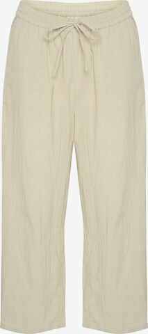 Kaffe Wide Leg Hose in Beige: predná strana