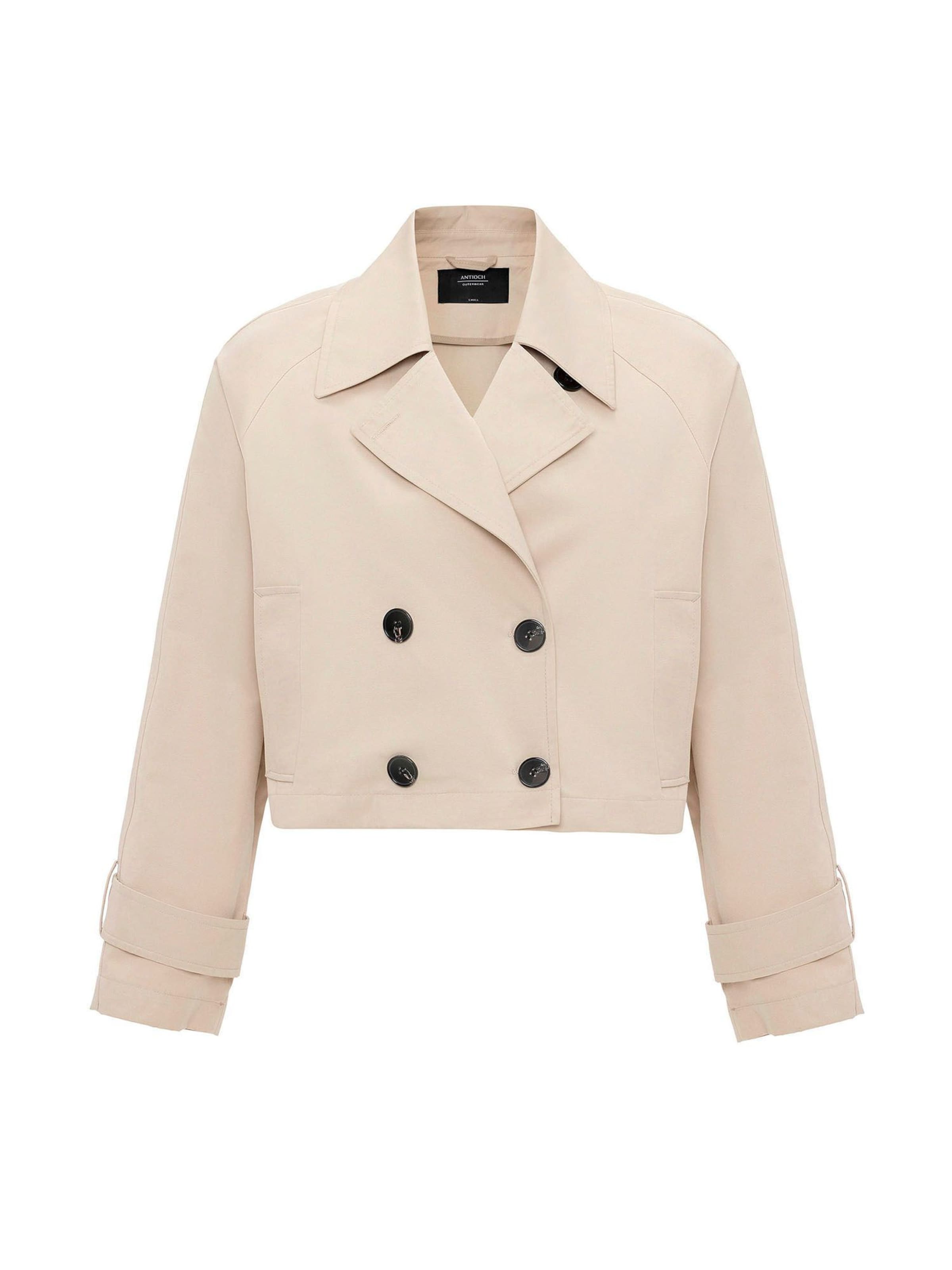 AntiochPrijelazni kaput - bež boja: prednji dio