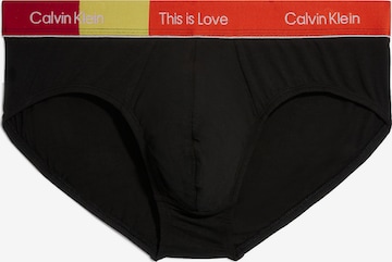 Calvin Klein Underwear - Cueca 'Pride' em preto: frente