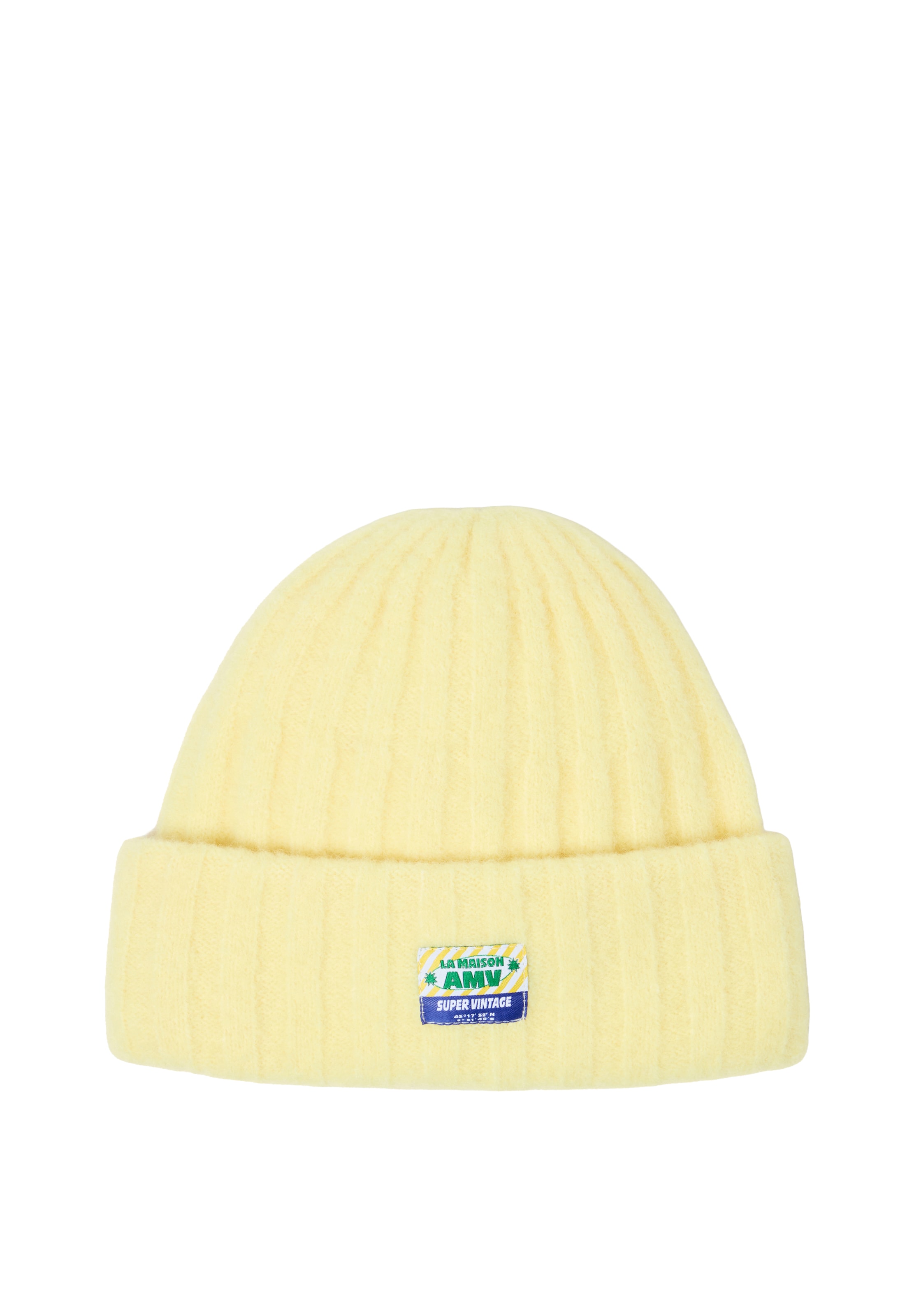 AMERICAN VINTAGE - Gorra 'VITOW' en amarillo: frente