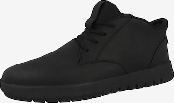 Baskets hautes 'Flextride Plus' GEOX en noir : devant