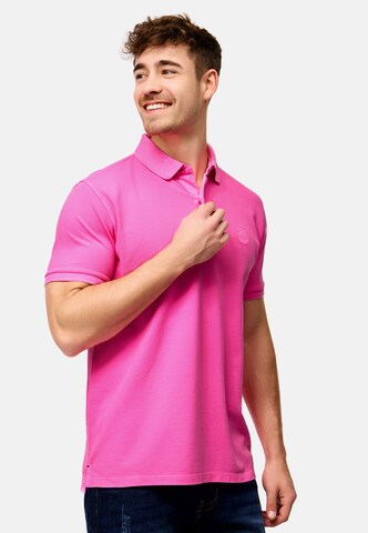 INDICODE JEANS Shirt ' Jorah ' in Roze