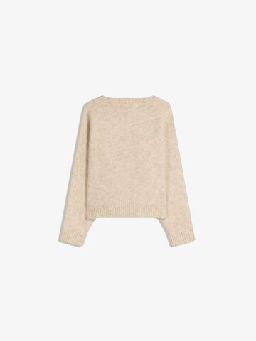 Pull-over Bershka en beige