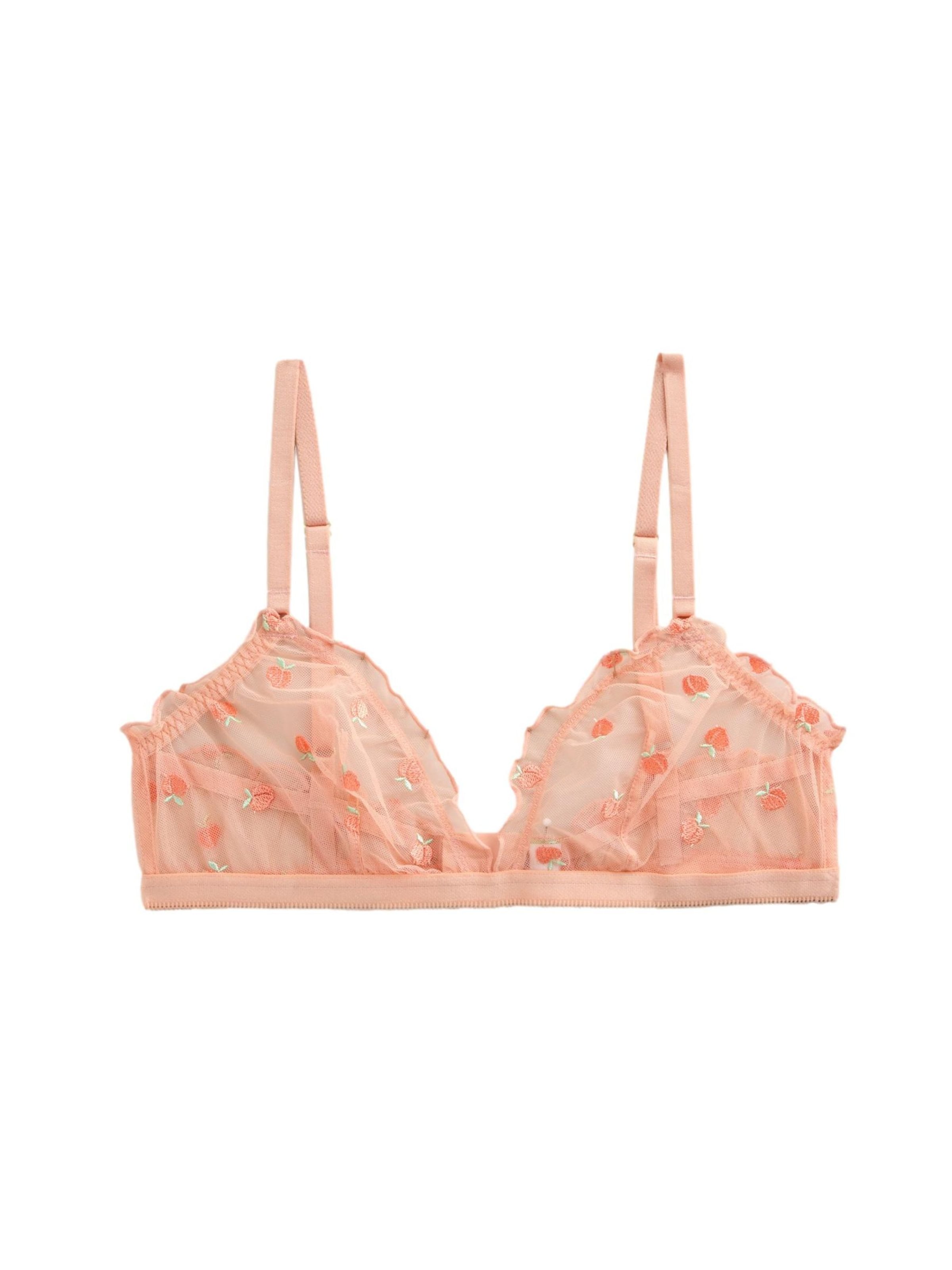 Next Triangle Bra in Orange: front