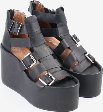 Jeffrey Campbell Sandaletten 40 in Schwarz: predná strana