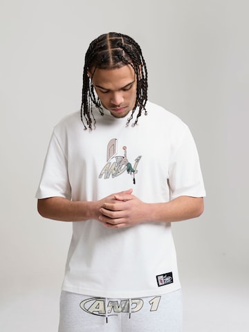 T-Shirt AND1 en blanc