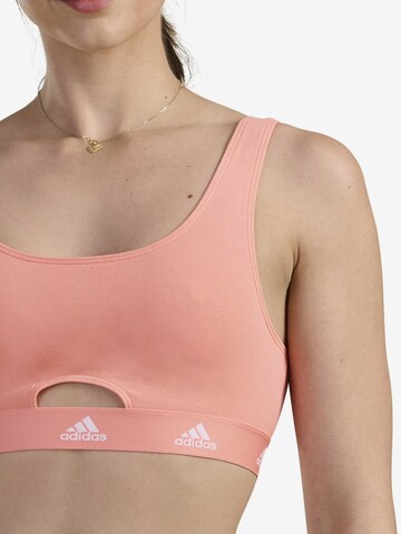 Bustier Soutien-gorge ' SCOOP BRALETTE ' ADIDAS SPORTSWEAR en orange