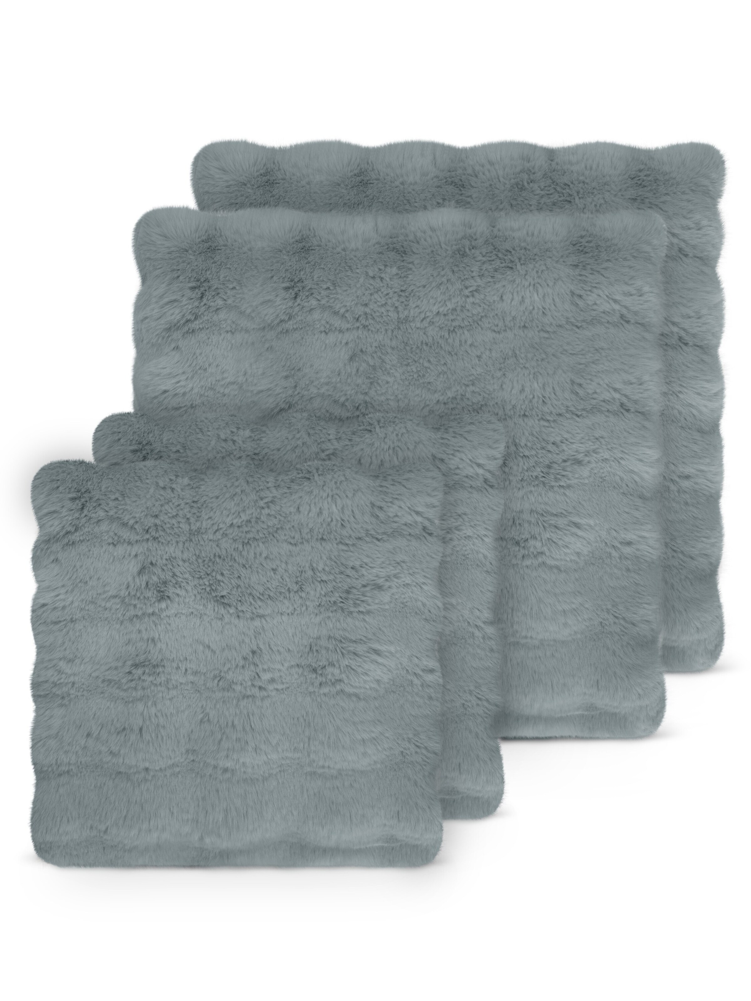 Aspero Kussens ' Milan ' in Grijs: voorkant