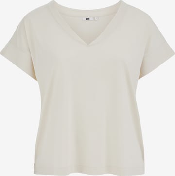 WE Fashion Paita värissä beige: etupuoli