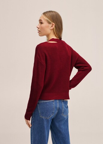 Pullover 'Ketchup' di MANGO TEEN in rosso
