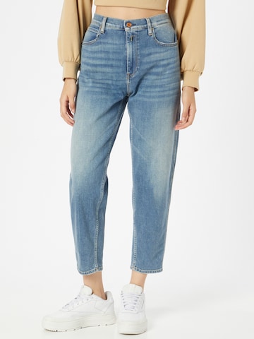 REPLAY Tapered Jeans 'Keida' in Blauw: voorkant