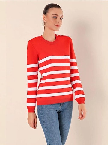 Bigdart Trui in Rood: voorkant