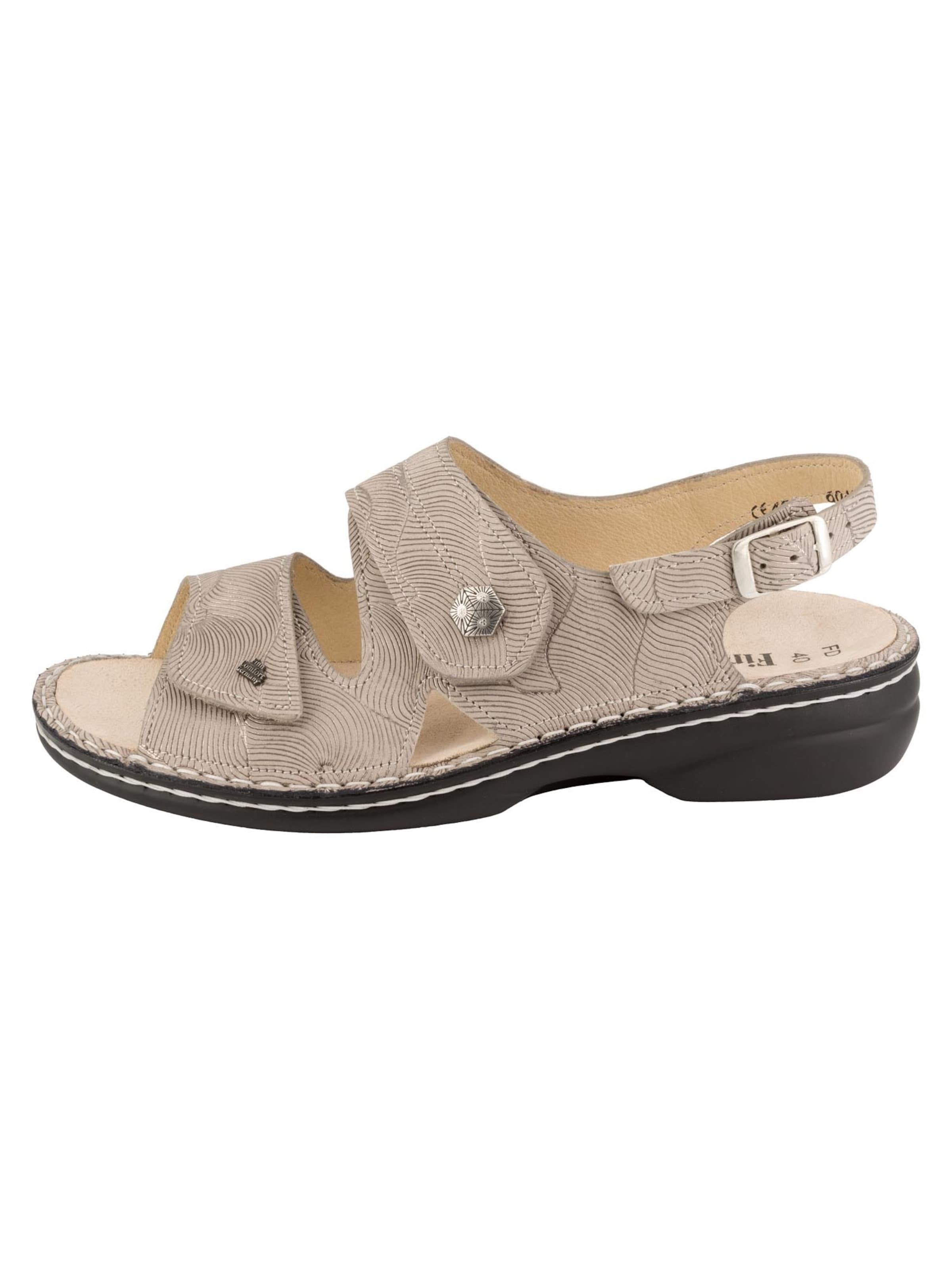 Finn Comfort Sandaal 'Milos' in Beige: voorkant