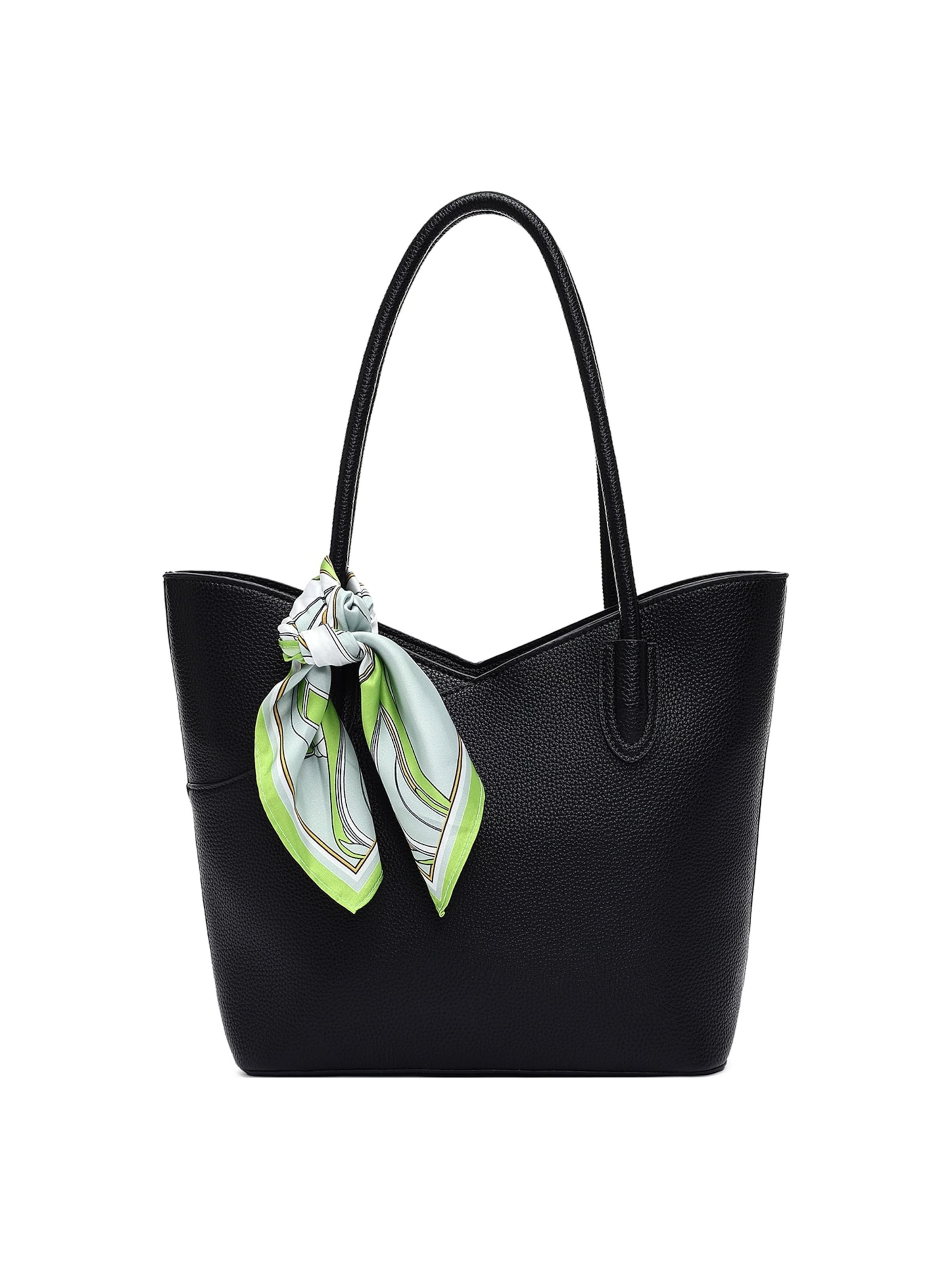 Derimod Schultertasche in Schwarz: Vorderseite