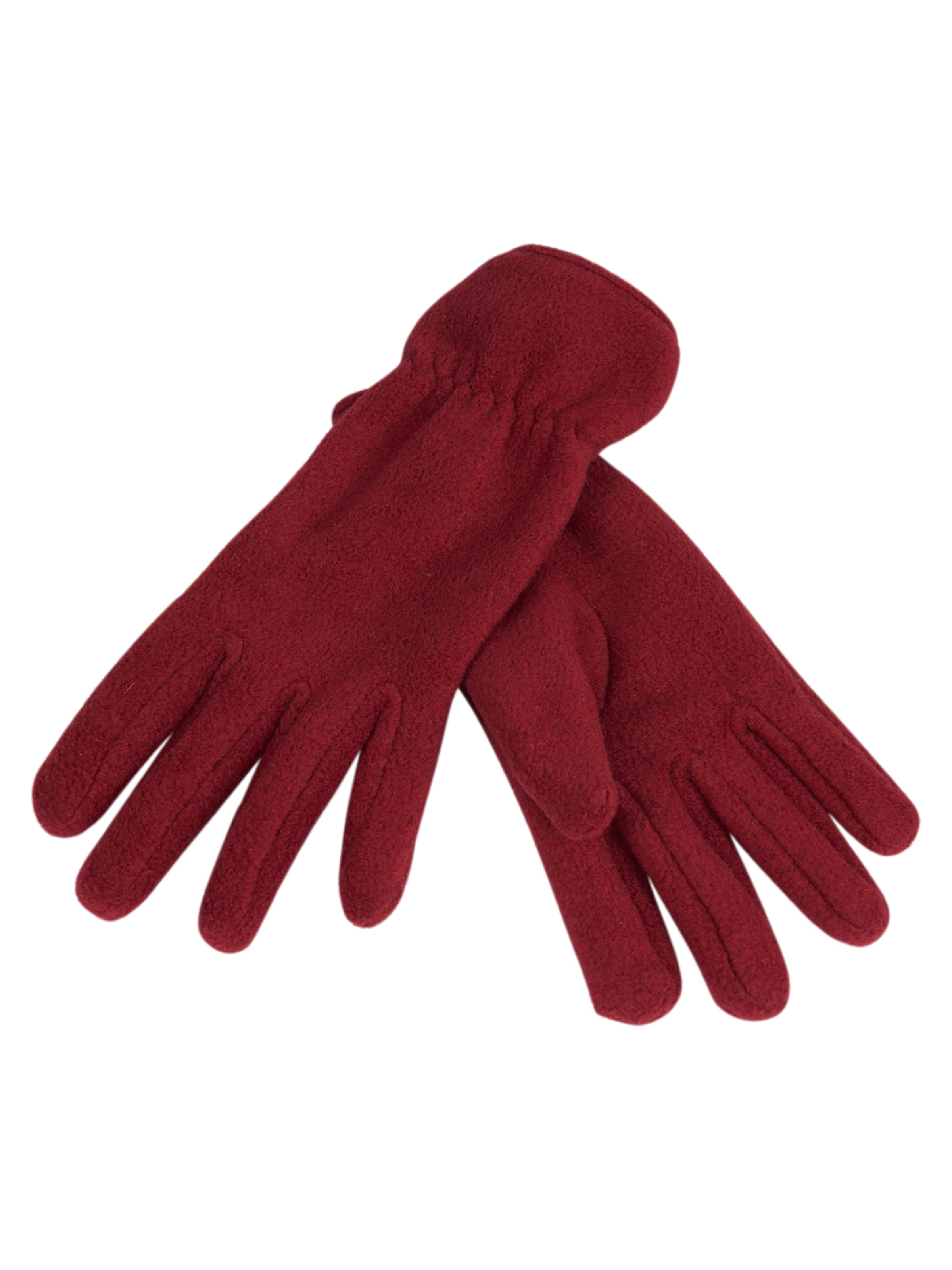 LOEVENICH Handschuh Polar Soft in Dunkelrot 