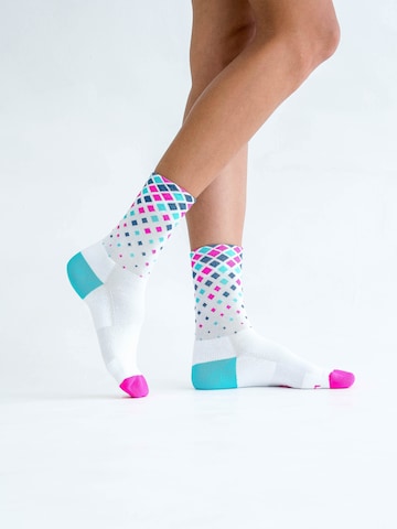 INCYLENCE Athletic Socks 'CRYSTALS' in Pink