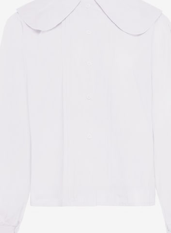Chemisier Usha en blanc : devant
